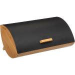 Boîte à pain black bambou 32cm - Noir et bambou - 5five