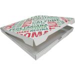 Boites de rangement carton à motif pizza modernes 