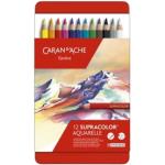 Crayons de couleur Caran d'Ache multicolores 