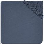 Boîte de rangement en jersey pour matelas Bleu 75 x 95 cm