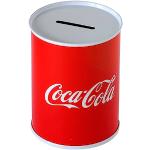 Tirelires rouges en étain Coca Cola 