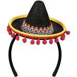 Boland 54423 Serre-tête Sombrero avec pompons, mexicain, costume, soirée à thème, carnaval