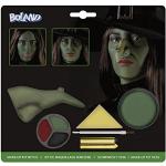Kits de maquillage Boland verts de sorcière pour enfant en promo 