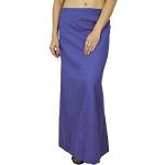 Bollywood Cousu Petticoat Coton Inskirt solide Doublure indienne Pour Sari