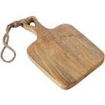Boltze Planche à découper Lela (planche en bois de mangue, avec encolure en cœur dans la poignée, dimensions 30 x 19 x 2 cm, planche en bois avec boucle) 2002873