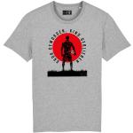 T-shirts col rond gris Mickey Mouse Club Sundowner à manches courtes à col rond Taille L pour homme 