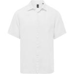 Chemises saison été Bomboogie blanches à manches courtes à manches courtes Taille 3 XL pour homme 