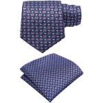 Cravates mi-slim turquoise à motif paisley à motif fleurs Tailles uniques look fashion pour homme 