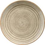 Assiettes plates beiges diamètre 21 cm modernes 
