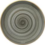 Assiettes plates en porcelaine diamètre 23 cm modernes 