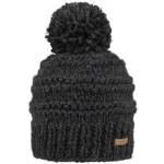 Bonnets Barts noirs en polaire à pompons en laine classiques pour homme en promo 