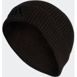 Bonnets adidas Logo noirs à mailles Taille L look sportif pour femme 