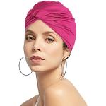 Bonnet de Bain à Fleurs Duo Rose et Prune - Bonnet de Bain Fleurs - Wimex  Europe Boutique