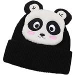 Bonnets en mailles à motif pandas look fashion pour fille de la boutique en ligne Amazon.fr 