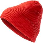 Bonnets Fawler rouges en laine pour homme 