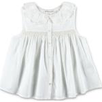 Blouses Bonpoint blanches en coton Peter Pan Taille 10 ans look fashion pour fille de la boutique en ligne Miinto.fr avec livraison gratuite 