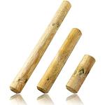BooGardi Palissades rondes en bois chanfreinées en 18 tailles - Diamètre : 10 cm - Longueur : 150 cm - Bois rond - Palissades de jardin imprégnées - Pour bordure de parterre - Bac à sable