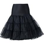 Boolavard® TM - Jupe - Jupon - Femme Taille Unique - Noir - L