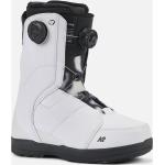 Boots de snowboard K2 blanches medium souples 