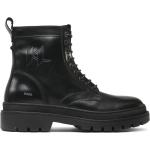 Chaussures Karl Lagerfeld noires en cuir en cuir Pointure 43 look casual pour homme en promo 