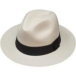 Chapeaux de paille blancs Pays 56 cm Taille XL classiques pour homme 