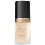 Fonds de teint Too Faced beiges nude finis satiné cruelty free 