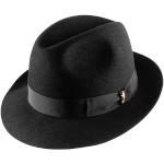 Chapeaux Fedora Borsalino noirs 59 cm look fashion pour homme 