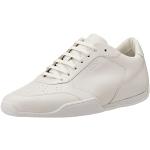 Chaussures de créateur HUGO BOSS BOSS blanches en caoutchouc en cuir Pointure 39 look fashion pour homme 