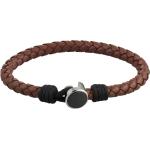 Bracelets de créateur HUGO BOSS BOSS Black marron en cuir pour homme 