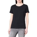 T-shirts de créateur HUGO BOSS BOSS noirs en coton à manches courtes à manches courtes Taille L look fashion pour femme en promo 