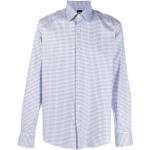Chemises de créateur HUGO BOSS BOSS blanches à carreaux en lyocell à carreaux éco-responsable à manches longues classiques pour homme en promo 