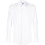 Chemises cintrées de créateur HUGO BOSS BOSS blanches à manches longues pour homme 