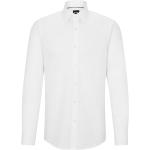 Chemises de créateur HUGO BOSS BOSS blanches col italien pour homme 