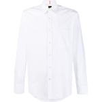 Chemises de créateur HUGO BOSS BOSS blanches à manches longues à manches longues classiques pour homme 