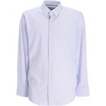 Chemises de créateur HUGO BOSS BOSS bleus clairs imprimées stretch à manches longues classiques pour homme 