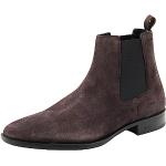 Chaussures de créateur HUGO BOSS BOSS grises Pointure 42,5 look fashion pour homme 