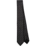 Cravates en soie de créateur HUGO BOSS BOSS noires à motif papillons Tailles uniques pour homme 