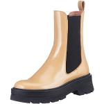 Boots Chelsea de créateur HUGO BOSS BOSS marron clair Pointure 42 look fashion pour femme 