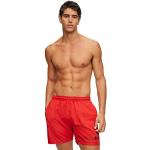 Shorts de bain de créateur HUGO BOSS BOSS rouges en polyester Taille M look fashion pour homme 