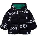 Doudounes à capuche HUGO BOSS BOSS noires en polyester de créateur Taille 3 mois look fashion pour garçon de la boutique en ligne Amazon.fr 