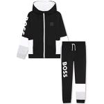 Survêtements HUGO BOSS BOSS noirs en coton de créateur Taille 12 ans look sportif pour garçon en promo de la boutique en ligne Amazon.fr 