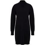 Robes en laine de créateur HUGO BOSS BOSS noires à manches longues à col rond Taille L look casual pour femme 
