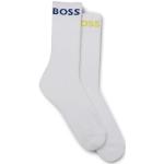 Chaussettes de sport de créateur HUGO BOSS BOSS blanches en coton mélangé Pointure 39 look fashion pour homme 