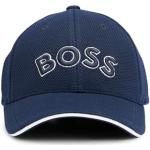 Casquettes de baseball de créateur HUGO BOSS BOSS bleus foncé à logo Tailles uniques look fashion pour homme en promo 