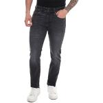 Jeans slim de créateur HUGO BOSS BOSS Delaware gris en denim stretch W33 look fashion pour homme 