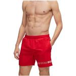 Shorts de bain de créateur HUGO BOSS BOSS rouges Taille S look fashion pour homme 