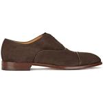 Chaussures oxford de créateur HUGO BOSS BOSS marron en daim Pointure 43,5 look casual pour homme 