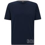 T-shirts de créateur HUGO BOSS BOSS bleus à logo à manches courtes à manches courtes à col rond Taille M look fashion pour homme en promo 
