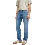 Jeans de créateur HUGO BOSS BOSS turquoise en denim W35 look fashion pour homme 