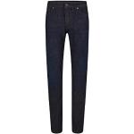 Jeans droits de créateur HUGO BOSS BOSS bleus en denim stretch W34 look fashion pour homme en promo 